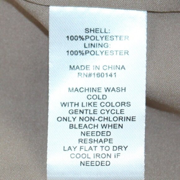 89th + Madison Tan Long Coat Women Size Small - Picture 5 of 5